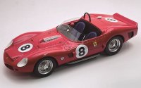 FERRARI - 330 TRI/LM SPIDER 4.0L V12 TEAM NORTH AMERICAN RACING N.A.R.T. N 8 WINNER 400km BRIDGHAMPTON 1962 PEDRO RODRIGUEZ