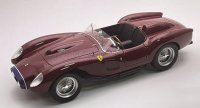 FERRARI - 250TR 3.0L V12 PONTOON FENDER TESTAROSSA SPIDER STREET VERSION 1958 - ROSSO MUGELLO - BORDEAUX