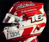 CASQUE  F1 CHARLES LECLERC TEAM FERRARI HP SEASON 2025