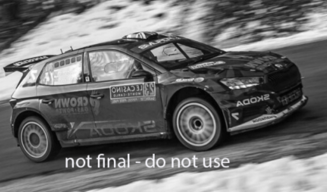 Skoda Fabia RS Rally2, WRC, Rally Monte Carlo, 202