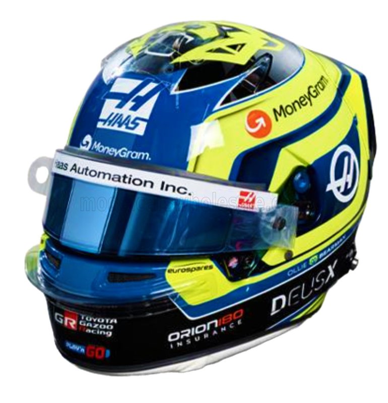 Helmet Ollie Bearman - MoneyGram Haas F1 Team 2025